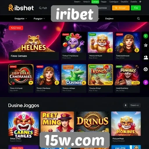 Facilidade de uso da interface do site iribet